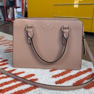 Kate Spade Blush Satchel Bag